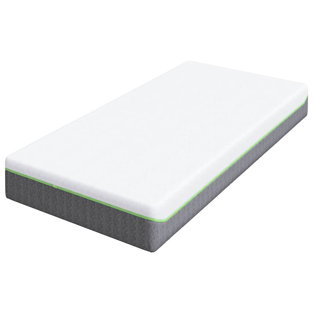 Colchão Branco, Cinza 100 x 200 cm Espuma