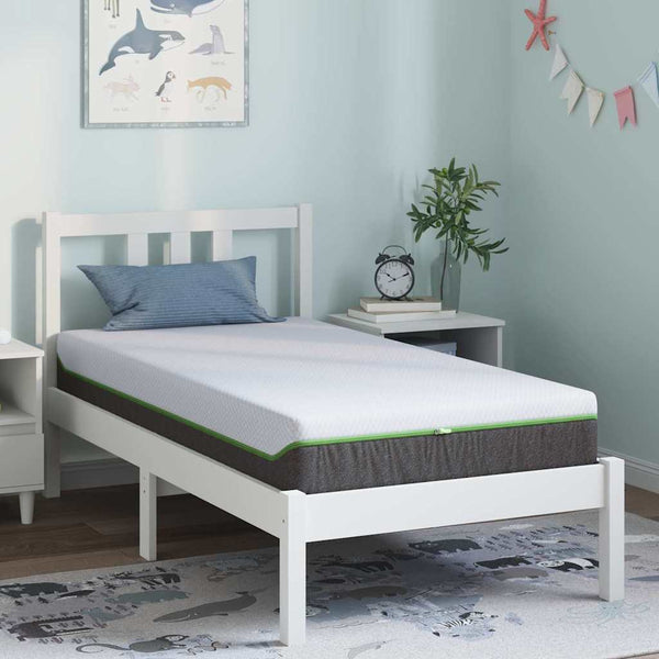 Colchão Branco, Cinza 80 x 160 cm Espuma