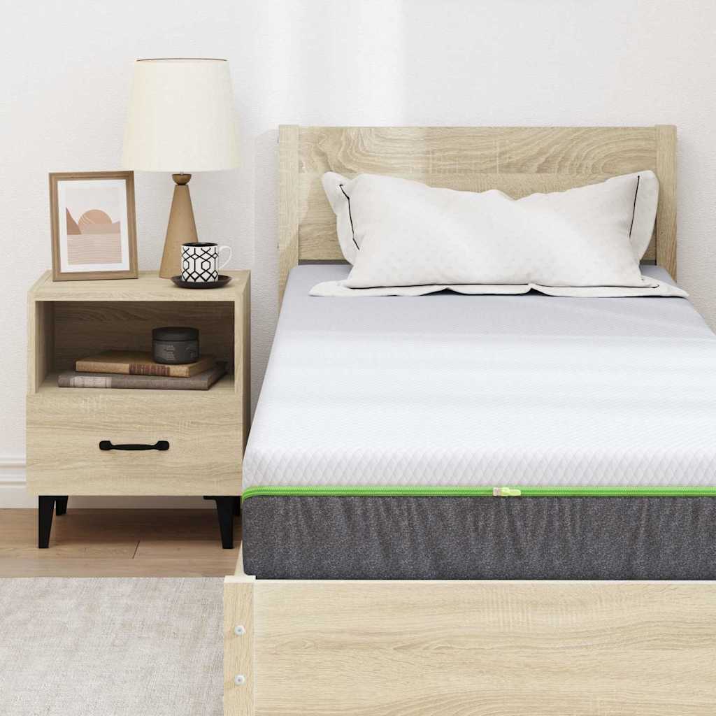 Colchão Branco, Cinza 70 x 200 cm Espuma