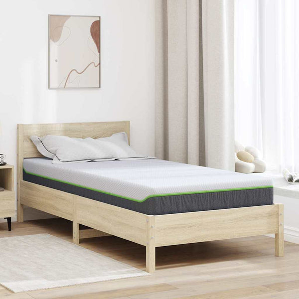 Colchão Branco, Cinza 120 x 200 cm Espuma