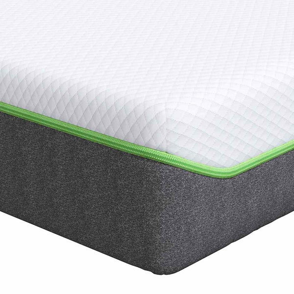 Colchão Branco, Cinza 120 x 200 cm Espuma