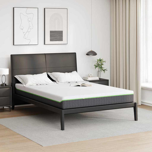 Colchão Branco, Cinza 140 x 200 cm Espuma