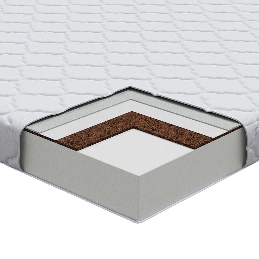 Colchão Branco 160 x 80 cm Espuma