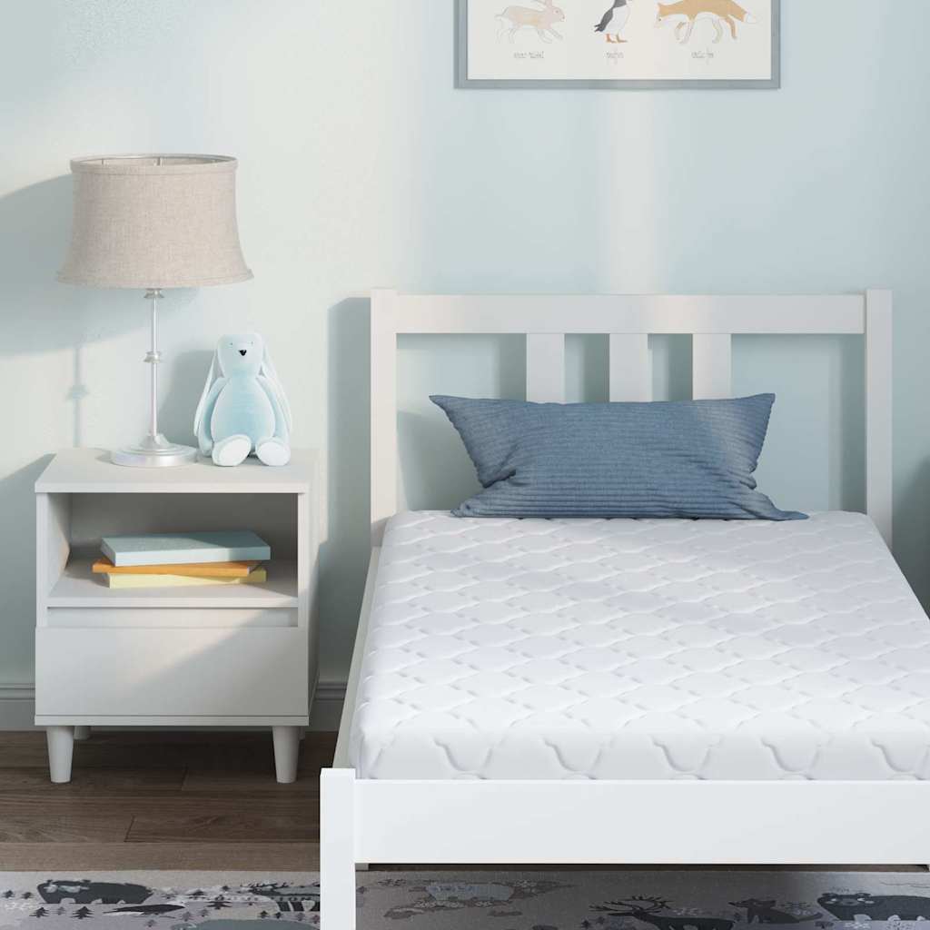 Colchão Branco 160 x 80 cm Espuma