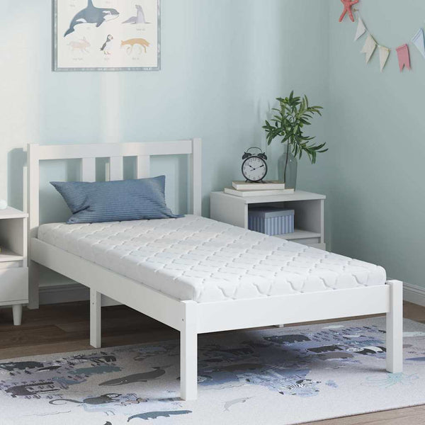 Colchão Branco 160 x 80 cm Espuma