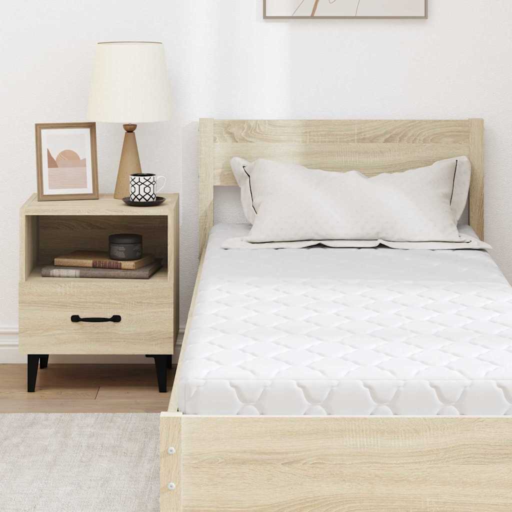 Colchão Branco 200 x 80 cm Espuma