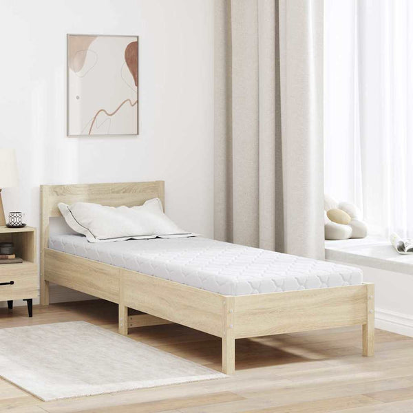 Colchão Branco 200 x 80 cm Espuma