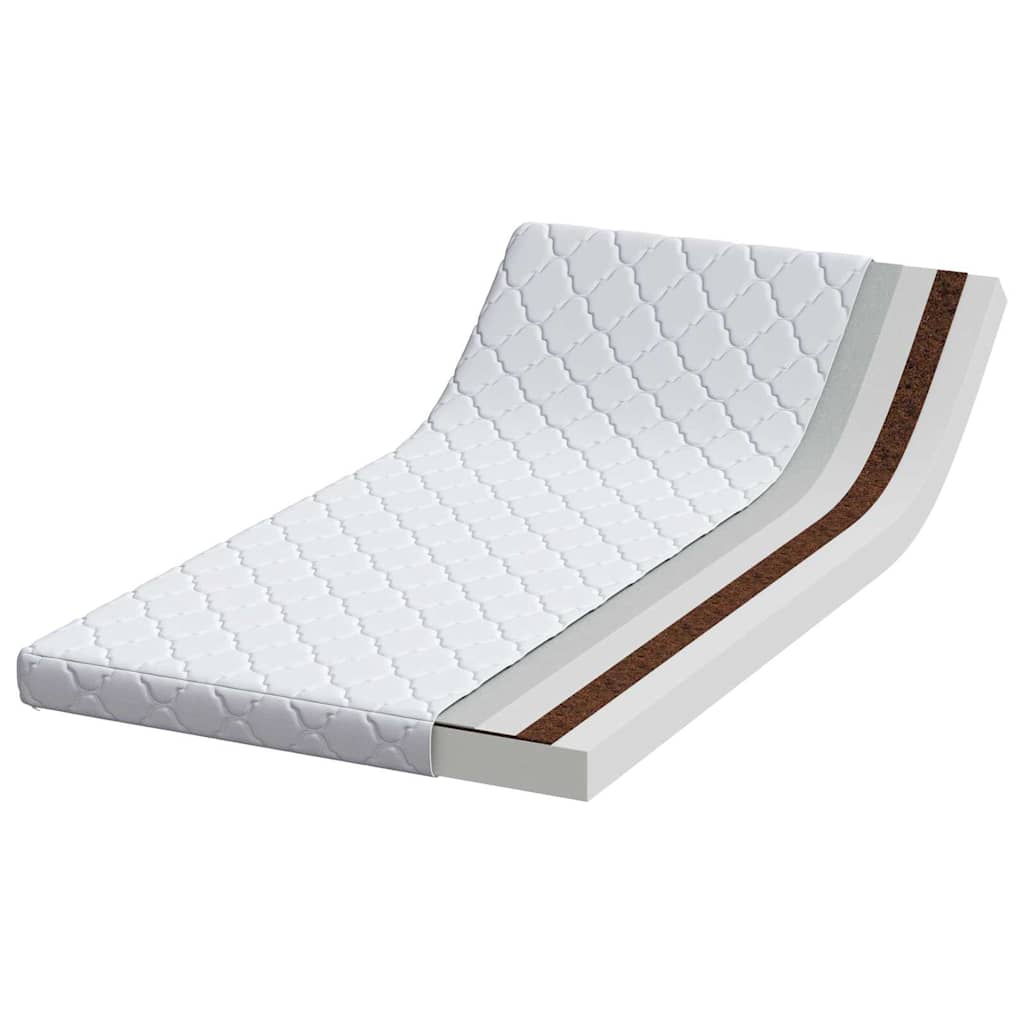 Colchão Branco 200 x 100 cm Espuma