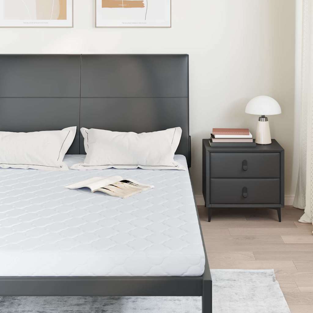 Colchão Branco 200 x 140 cm Espuma