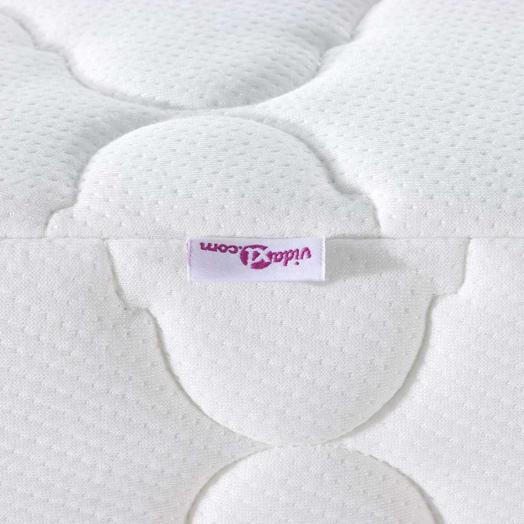 Colchão Branco 200 x 180 cm Espuma
