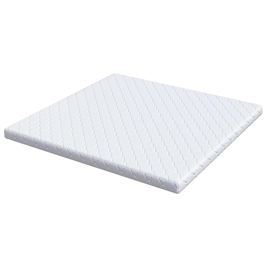 Colchão Branco 200 x 180 cm Espuma