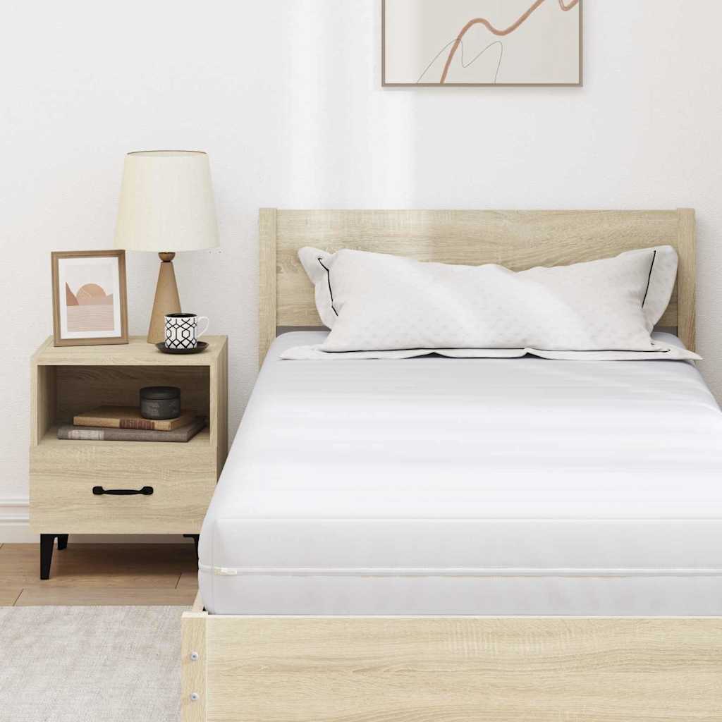 Colchão Branco 90 x 190 cm Poliéster