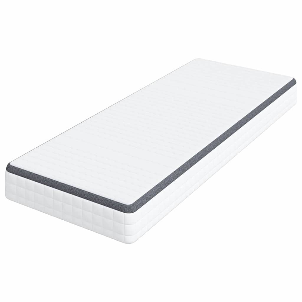 Colchão Branco, Cinza 70 x 200 cm Tecido Tricotado