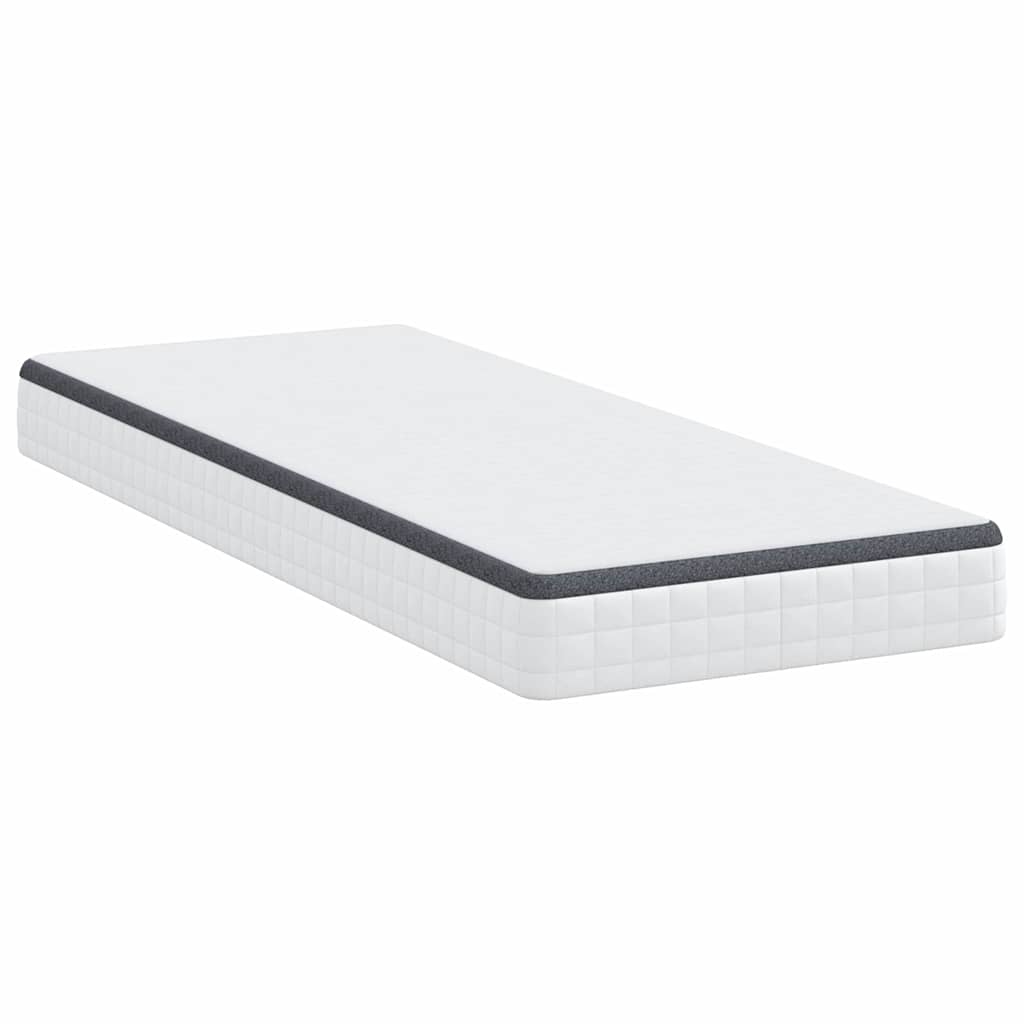 Colchão Branco, Cinza 70 x 200 cm Tecido Tricotado