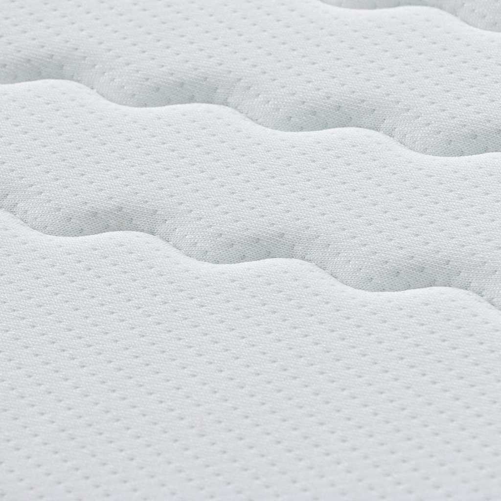 Colchão Branco, Cinza 90 x 190 cm Tecido Tricotado
