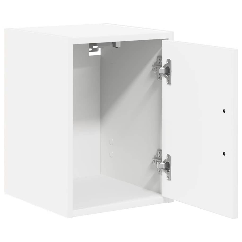 Armários de parede para garagem 2 pcs derivados de madeira