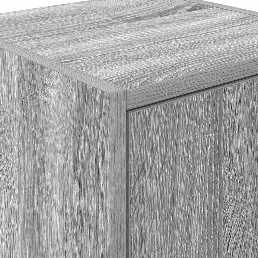 Armários de parede para garagem 2 pcs derivados de madeira
