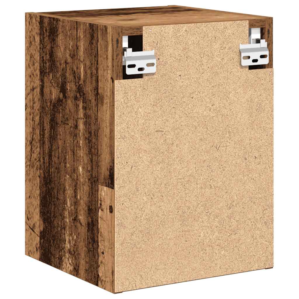 Armários de parede para garagem 2 pcs derivados de madeira