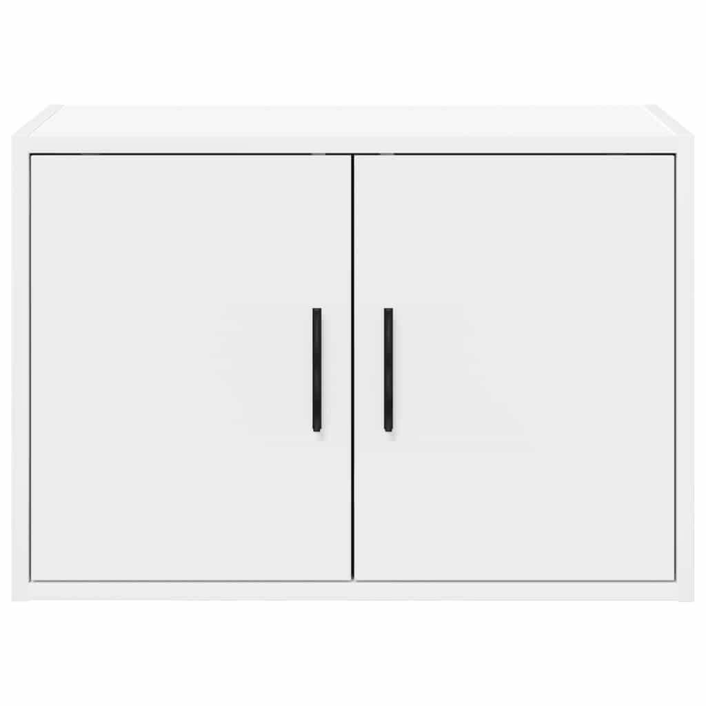 Armários de parede para garagem 2 pcs derivados de madeira