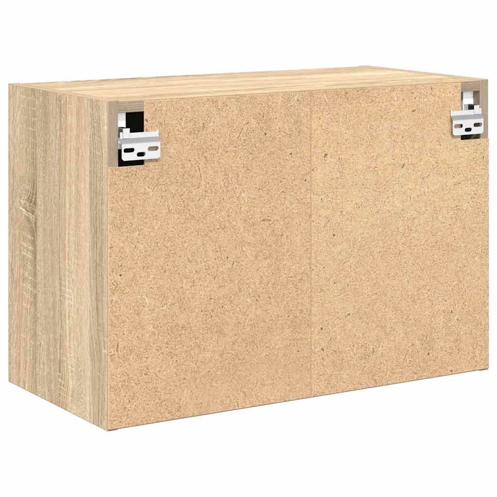 Armários de parede para garagem 2pcs derivados de madeira