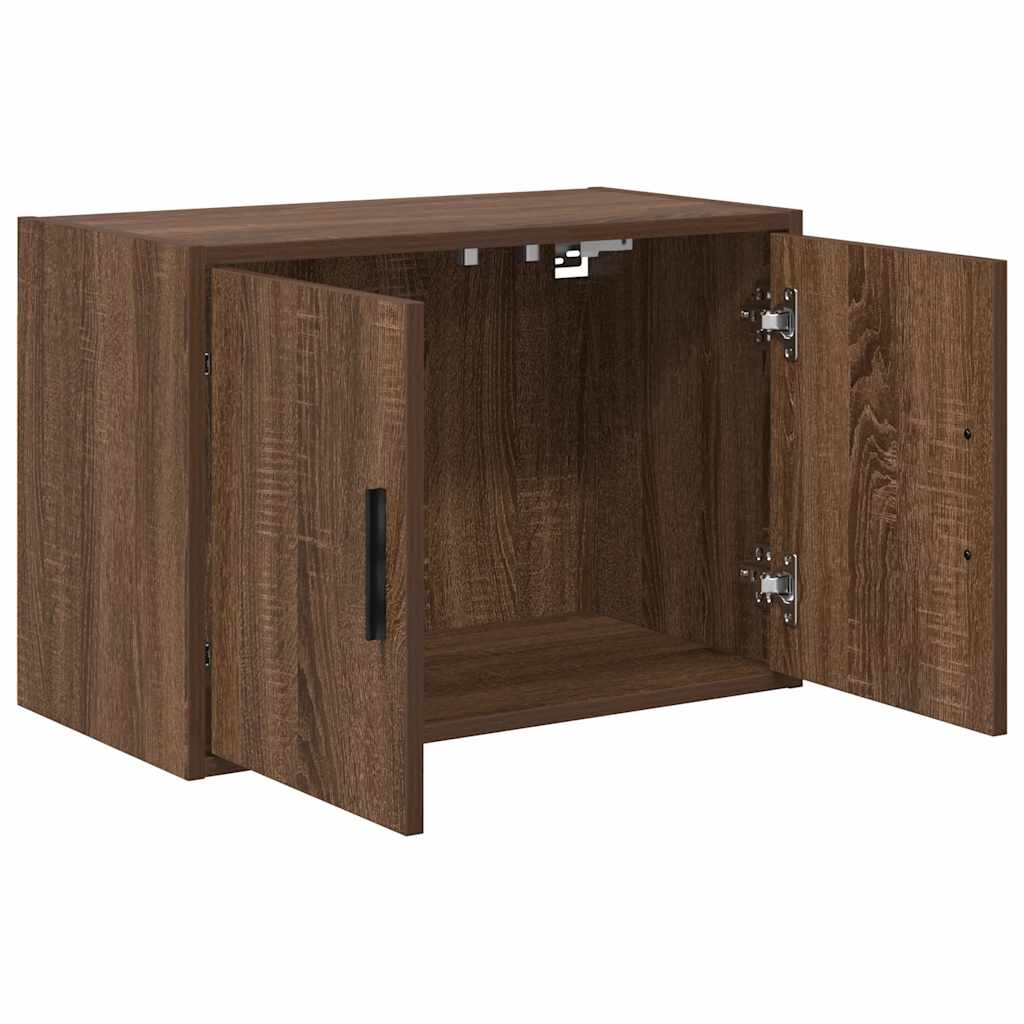 Armários de parede para garagem 2pcs derivados de madeira
