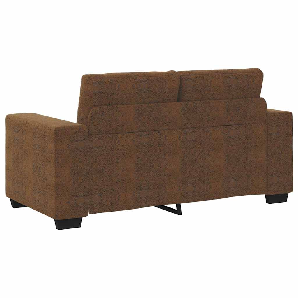 Sofá 2 pcs Castanho 221 x 78 x 80 cm Couro sintético