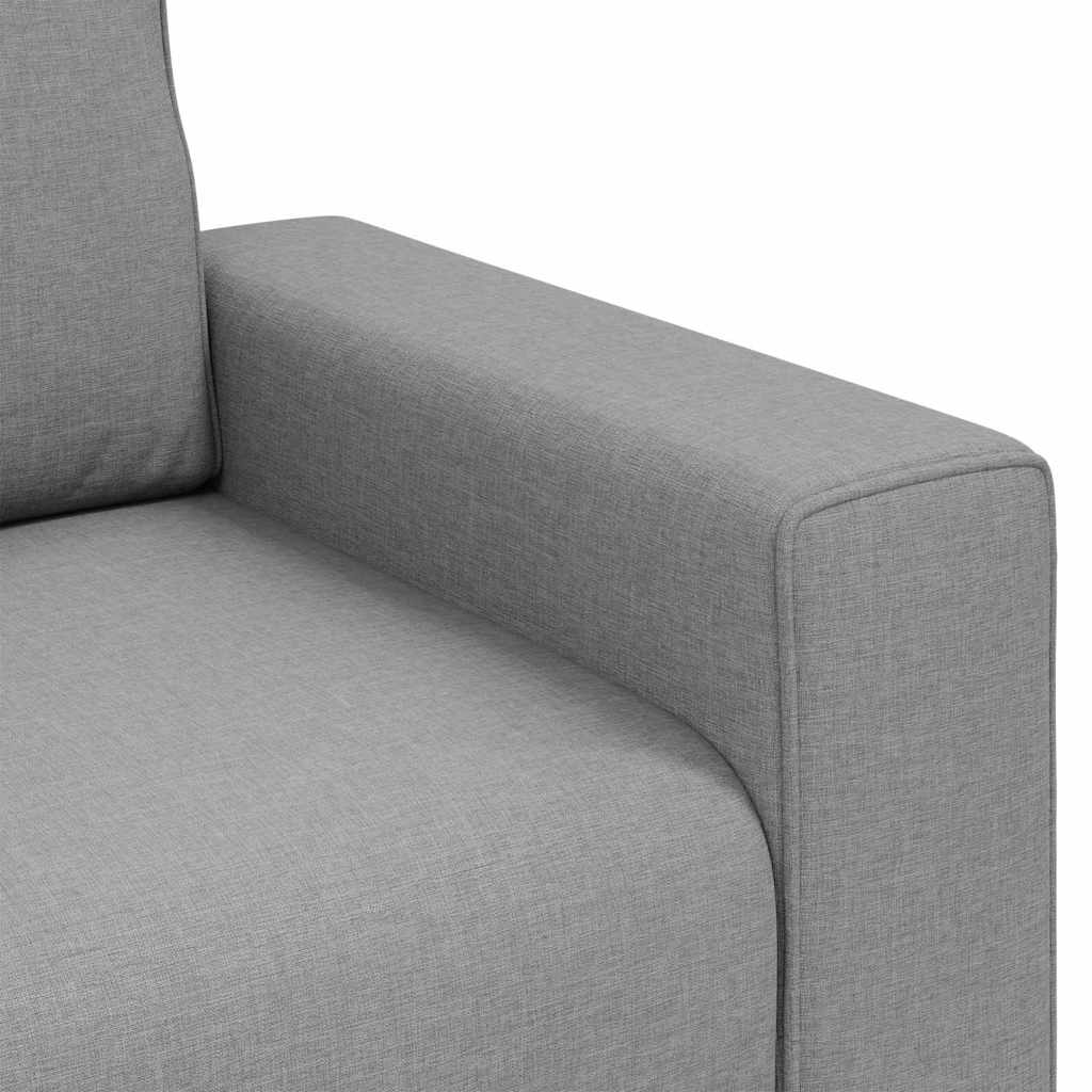 Sofá com almofada Cinza Nuvem 100 x 77 x 82 cm tecido