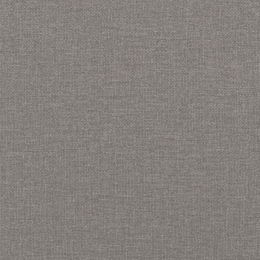 Sofá 2 lugares c/ Chaise em L 125cm tecido cinzento-acastanhado