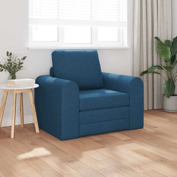 Sofá-Cama Azul 98 x 71 x 83 cm tecido