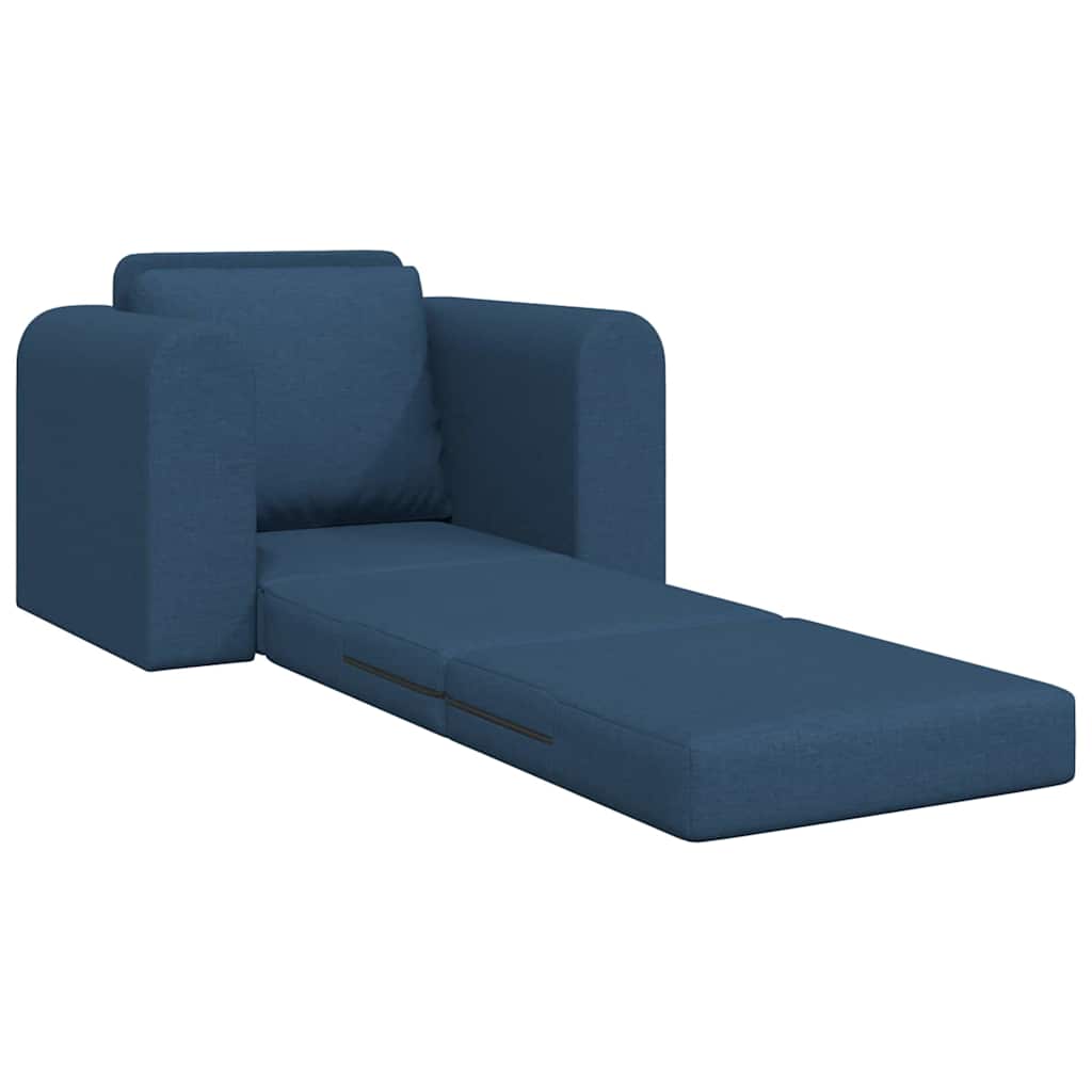 Sofá-Cama Azul 98 x 71 x 83 cm tecido
