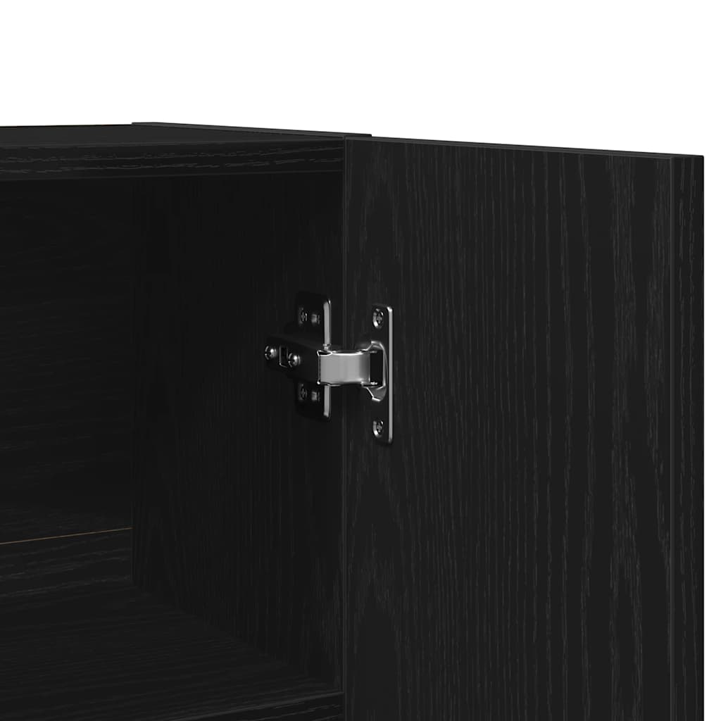Armário sanita/máquina de lavar 70,5x25,5x90 cm carvalho preto