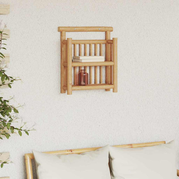 Prateleira de Parede Castanho 40 x 13 x 44 cm Bambu