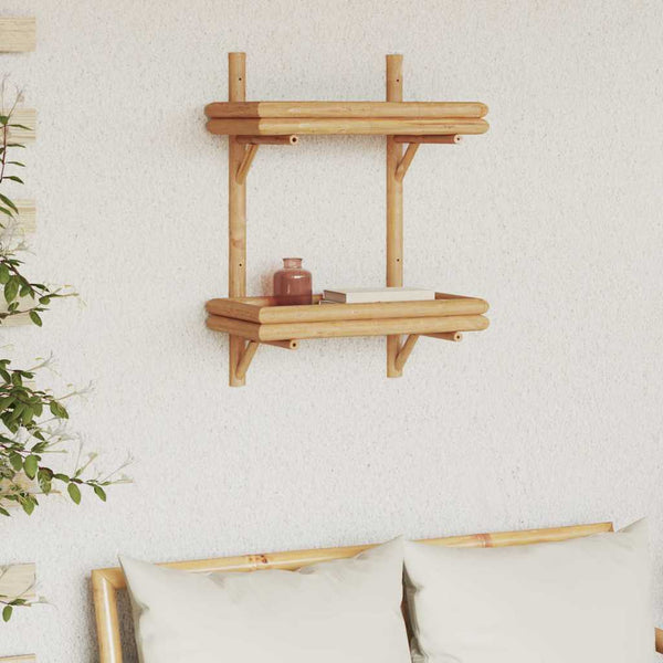 Prateleira de Parede Castanho 45 x 26 x 60 cm Bambu