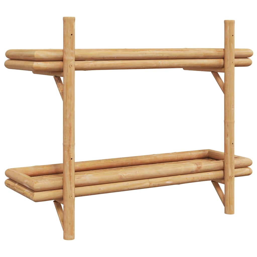Prateleira de Parede Castanho 75 x 26 x 60 cm Bambu