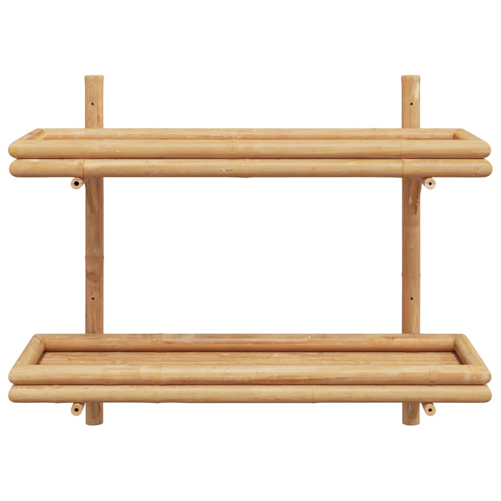 Prateleira de Parede Castanho 75 x 26 x 60 cm Bambu