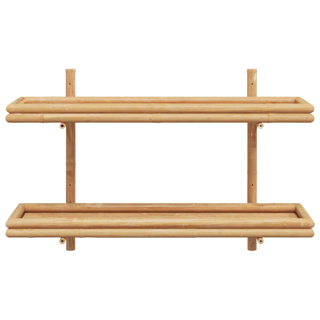 Prateleira de Parede Castanho 100 x 26 x 60 cm Bambu