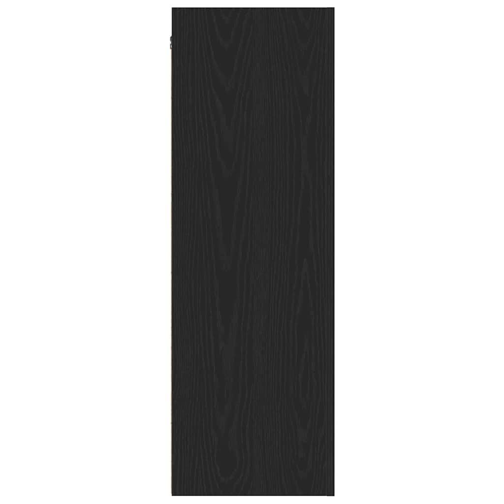 Armário para TV de Parede 2 pcs Carvalho preto
