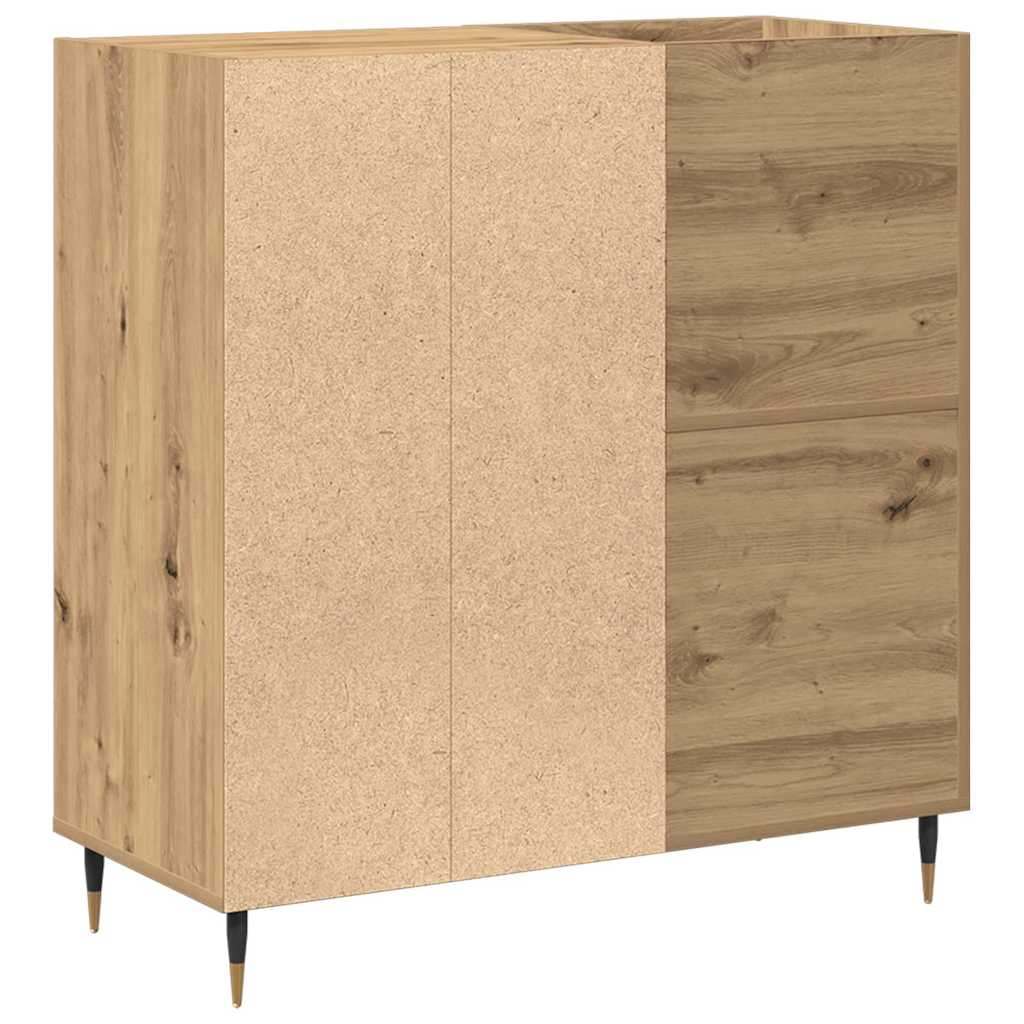 Armário para discos de vinil Madeira antiga 85 x 38 x 89 cm