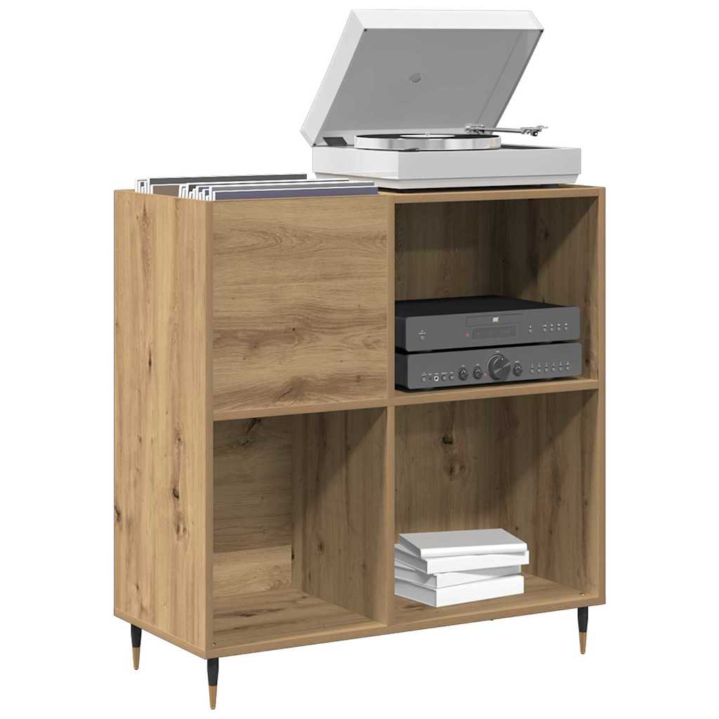Armário para discos de vinil Madeira antiga 85 x 38 x 89 cm