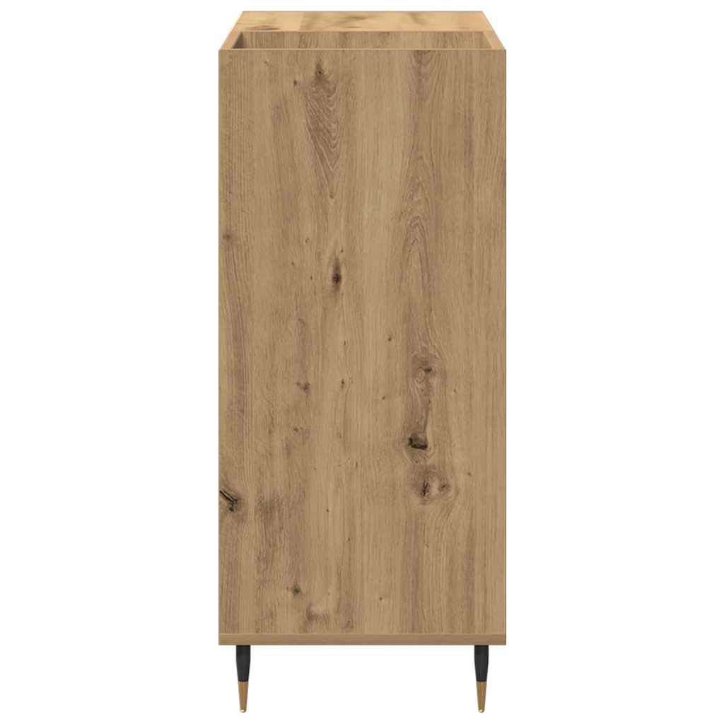 Armário para discos de vinil Madeira antiga 85 x 38 x 89 cm
