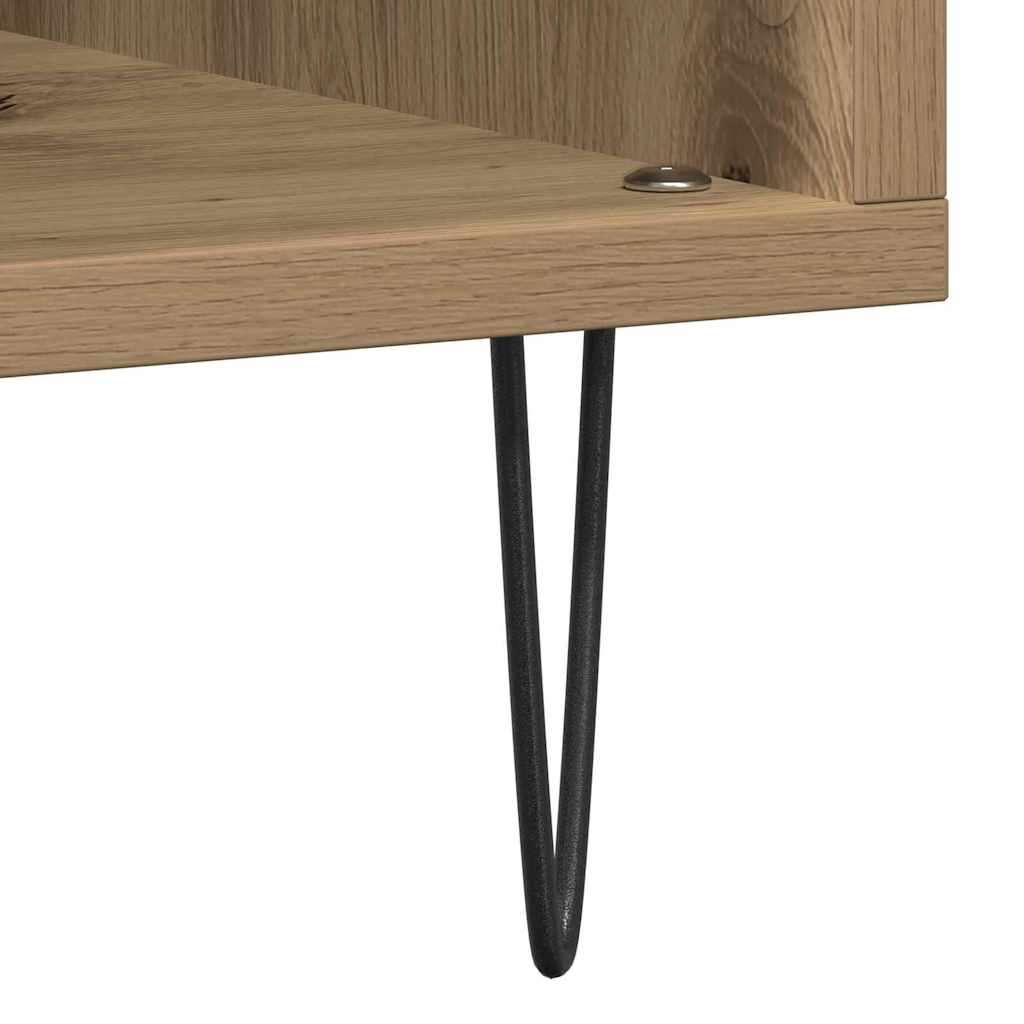 Armário para discos de vinil Madeira antiga 85 x 38 x 89 cm