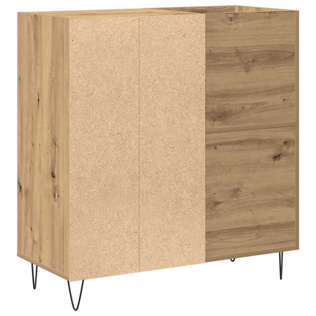 Armário para discos de vinil Madeira antiga 85 x 38 x 89 cm