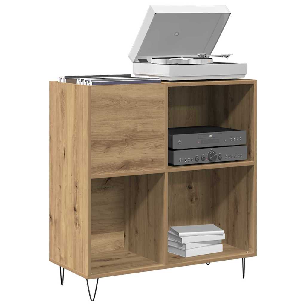Armário para discos de vinil Madeira antiga 85 x 38 x 89 cm