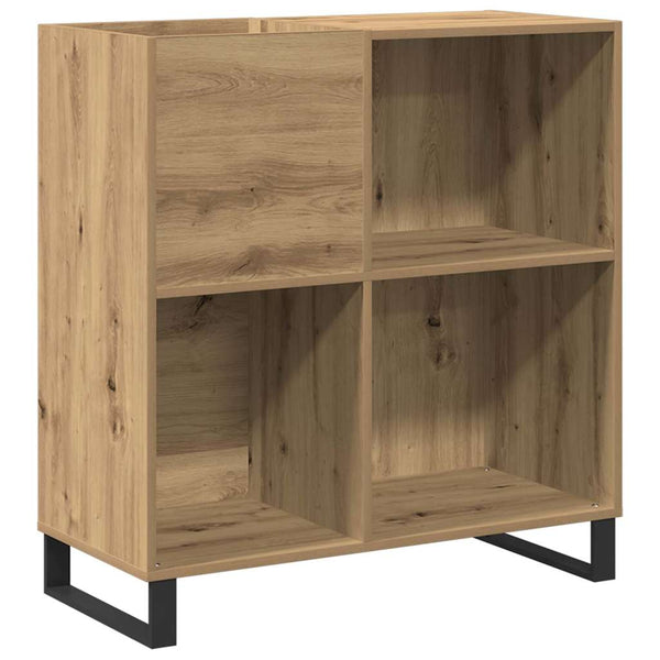 Armário para discos de vinil Madeira antiga 85 x 38 x 89 cm