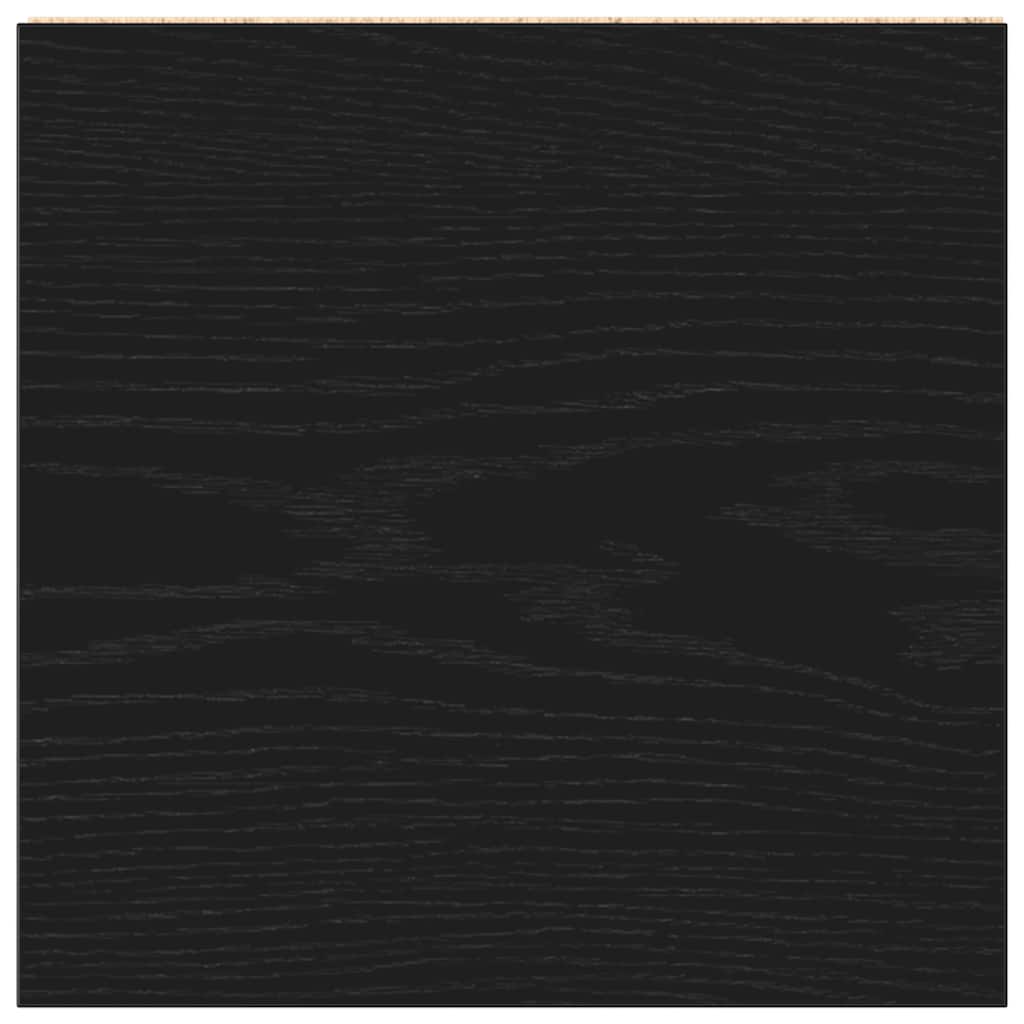 Armário de Casa de Banho 30x30x183,5 cm derivados madeira carvalho preto