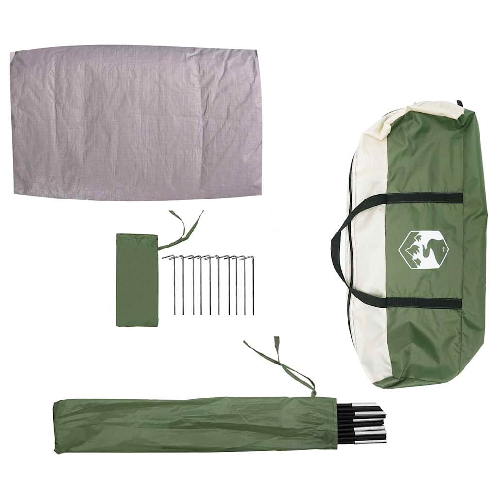 Tenda para arrumação de bicicletas Verde 256 x 222 x 182 cm