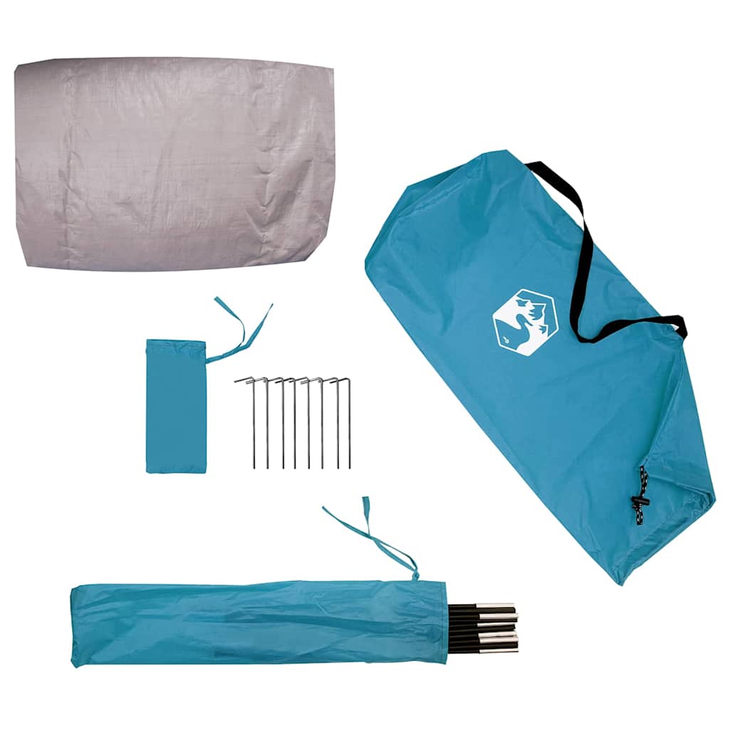 Tenda para arrumação de bicicletas Azul 210 x 90 x 174 cm