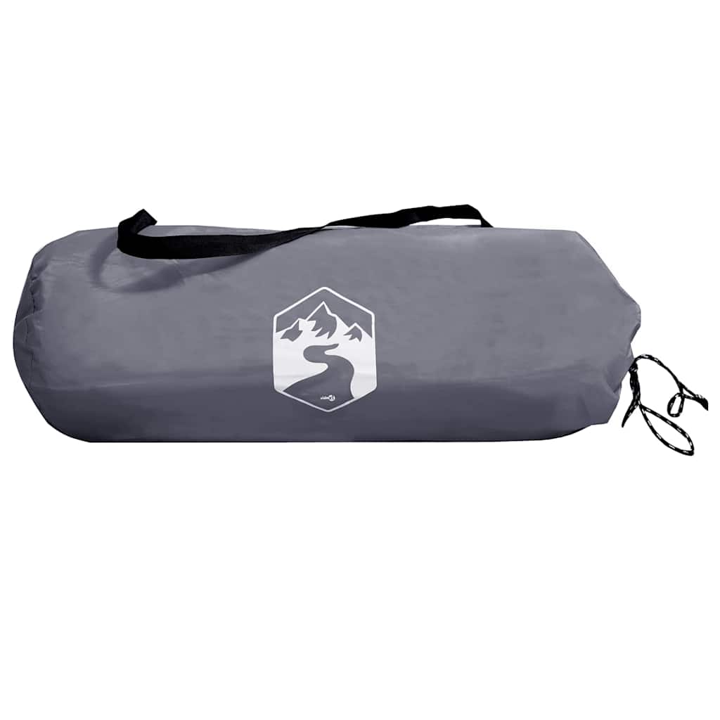 Tenda para arrumação de bicicletas com telhado Cinza e Laranja
