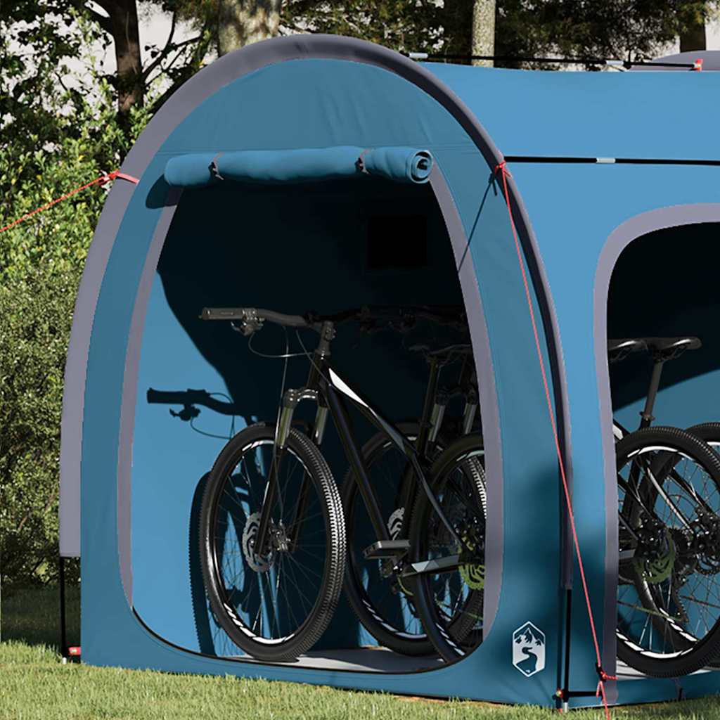 Tenda para arrumação de bicicletas Azul 218 x 156 x 180 cm