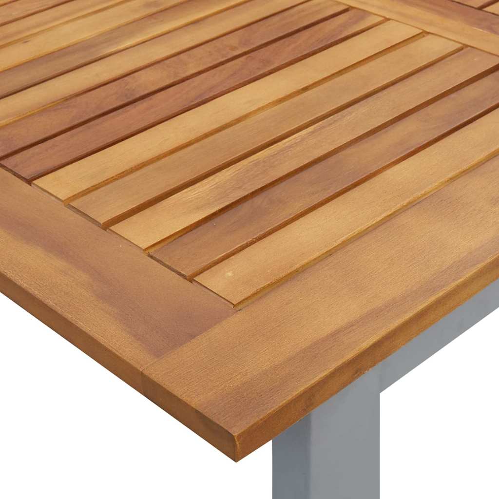 Mesa de Jantar para Jardim Cinzeto 160 x 80 x 75 cm